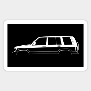 Isuzu Trooper (1991) Silhouette Sticker